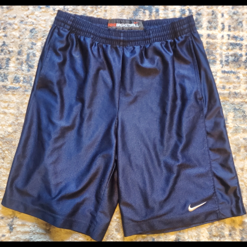 Nike Dark Blue Athletic Shorts